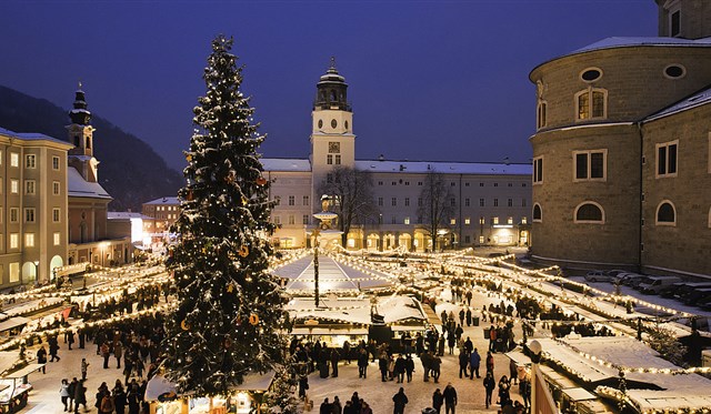 Salcburk - Adventní Salcburk a Oberndorf  