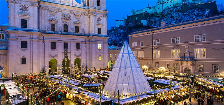 Adventní Salcburk a Oberndorf