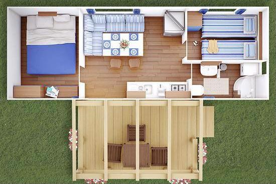 Mobilní domky Park Umag