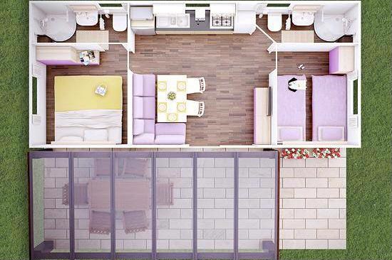 Mobilní domky Park Umag