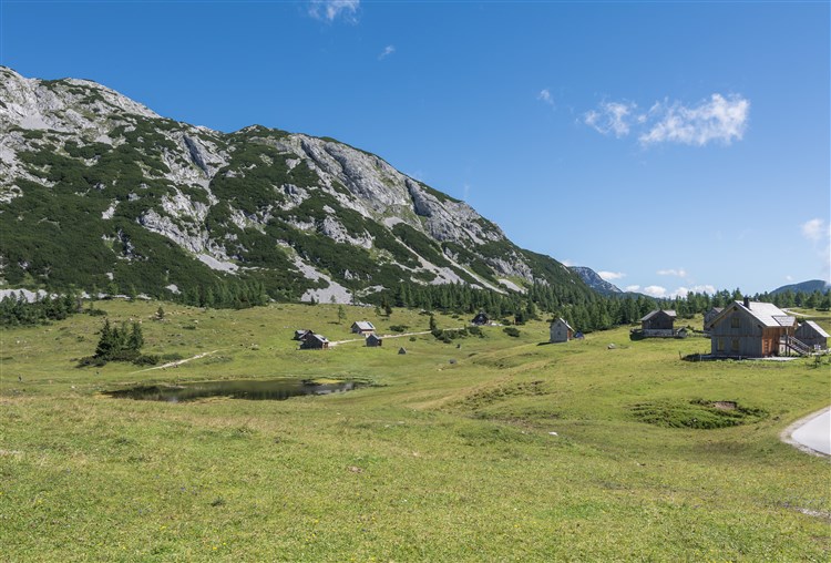 Tauplitzalm - náhorní planina se 6 horskými jezery