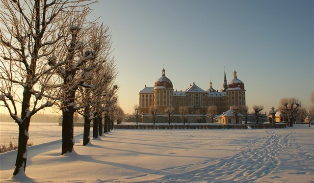 Německo - Adventní Drážďany a zámek Moritzburg  