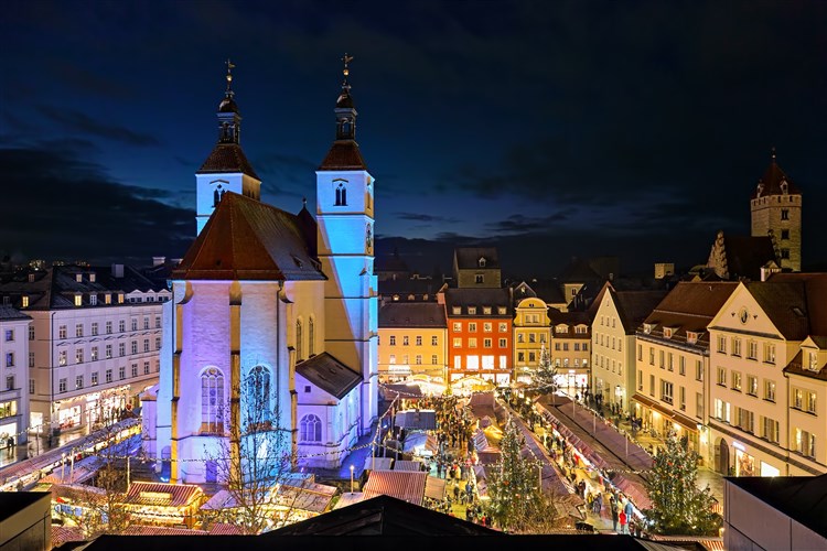 Adventní Regensburg - kouzelná atmosféra v hlavním městě vánočních trhů