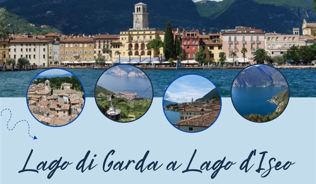 Itálie - Lago di Garda a Lago d'Iseo  
