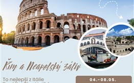 Řím a Neapolský záliv - To nejlepší z Itálie – Benátky, Řím, Vatikán, Pompeje, Vesuv a Dolomity - 