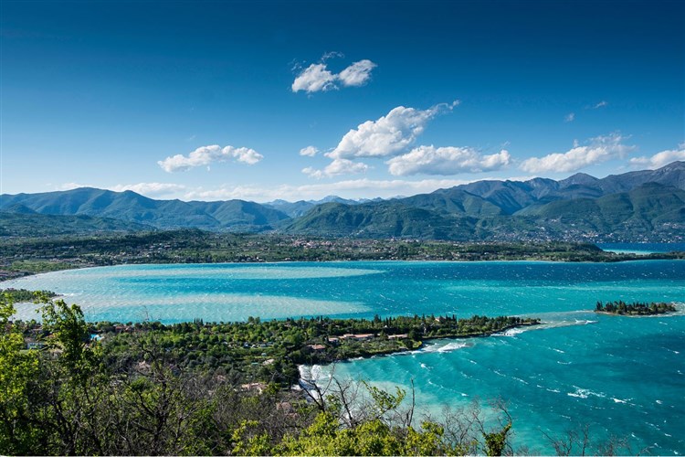 Lago di Garda a Lago d'Iseo