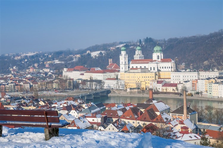 Adventní Pasov a termální lázně Bad Füssing