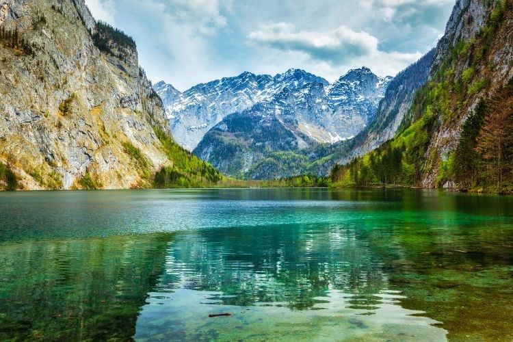 Orlí hnízdo a jezero Königssee