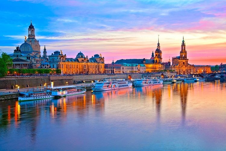 Drážďany a pohádkový zámek Moritzburg