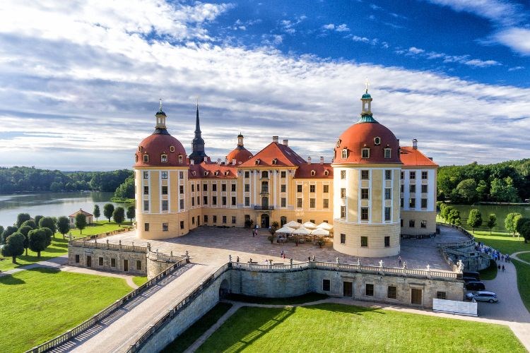 Drážďany a pohádkový zámek Moritzburg