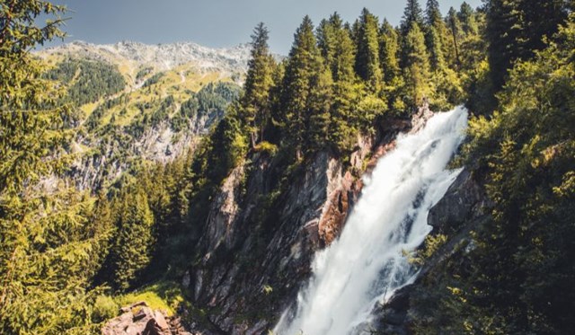 Rakousko - Krimmelské vodopády - v ceně vstup k vodopádům  