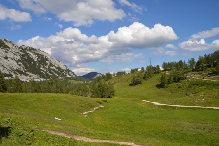 Tauplitzalm - náhorní planina se 6 horskými jezery