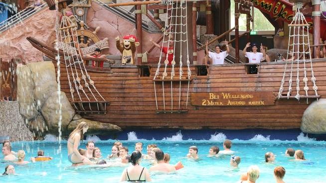 Termální lázně Bad Schalerbach - vodní park Aquapulco