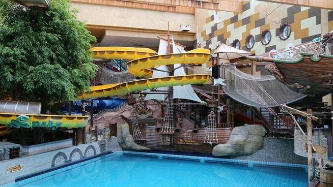 Termální lázně Bad Schalerbach - vodní park Aquapulco