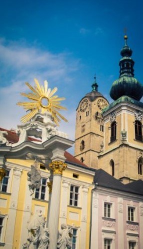 Historické město Tulln a zážitkové zahrady Kittenberger