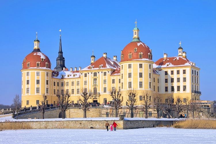 Adventní Drážďany a zámek Moritzburg