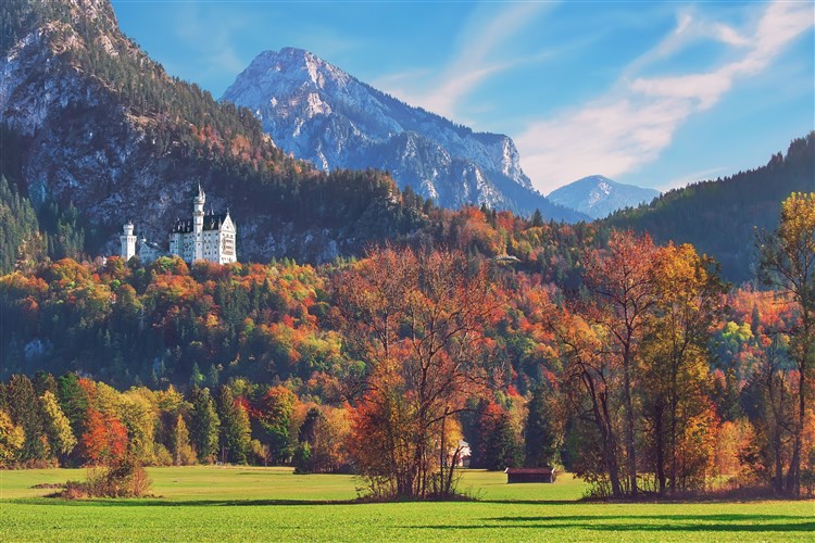 Zámky šíleného krále - Neuschwanstein a Hohenschwangau