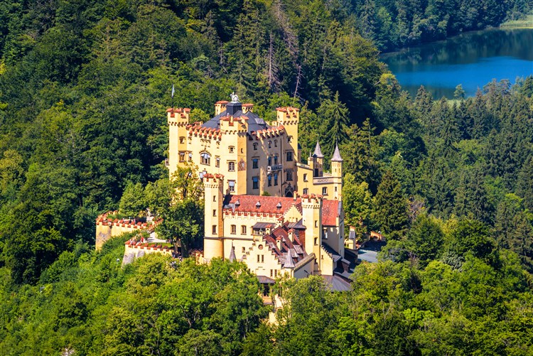 Zámky šíleného krále - Neuschwanstein a Hohenschwangau
