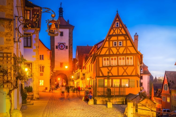 Adventní Rothenburg – nejzachovalejší středověké město v Bavorsku