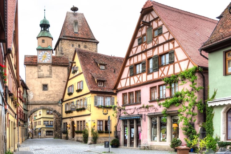 Adventní Rothenburg – nejzachovalejší středověké město v Bavorsku