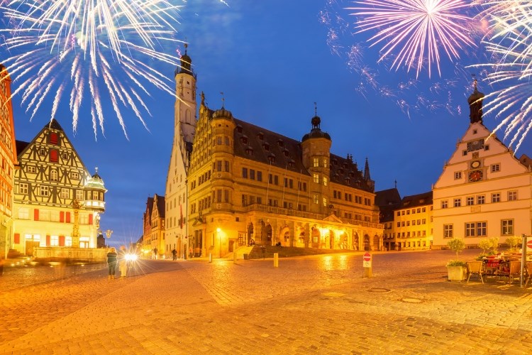 Adventní Rothenburg – nejzachovalejší středověké město v Bavorsku