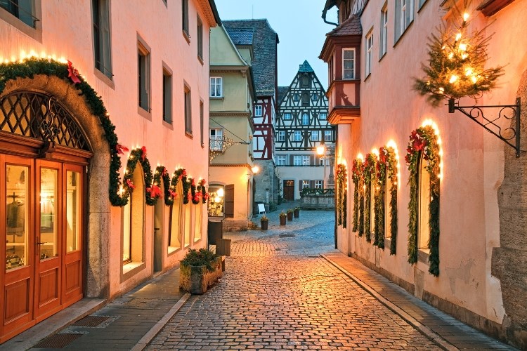 Adventní Rothenburg – nejzachovalejší středověké město v Bavorsku