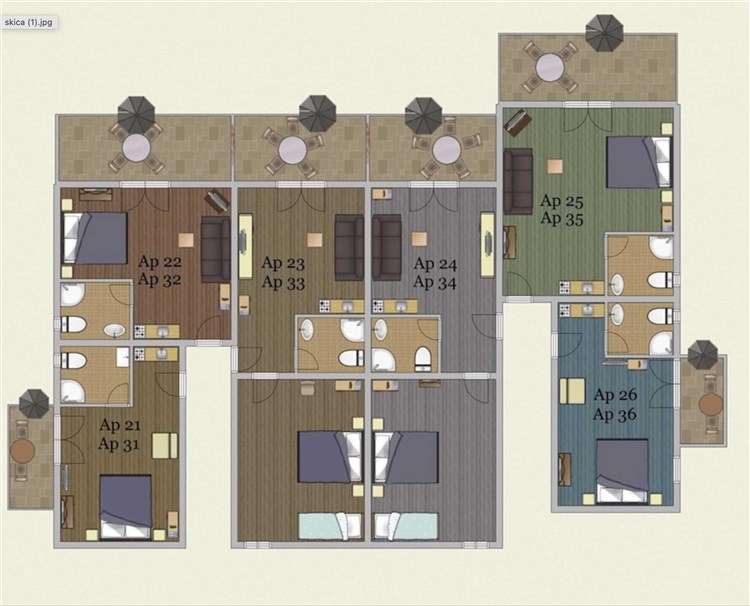 Apartmány Antunović