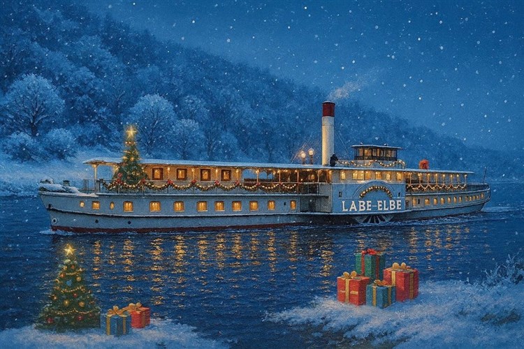 Plavba adventní lodí do Hřenska a vánoční pevnost Königstein – plavba lodí a vstup na pevnost v ceně zájezdu