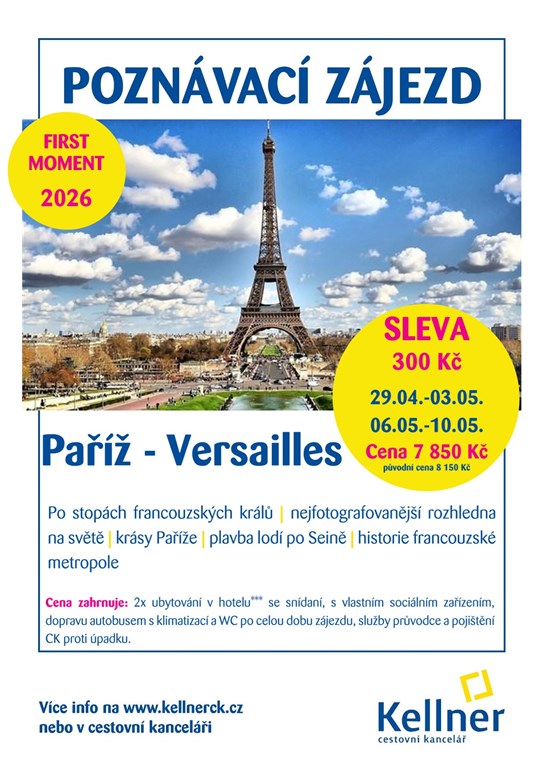 1. Leták Paříž- Versailles 2026