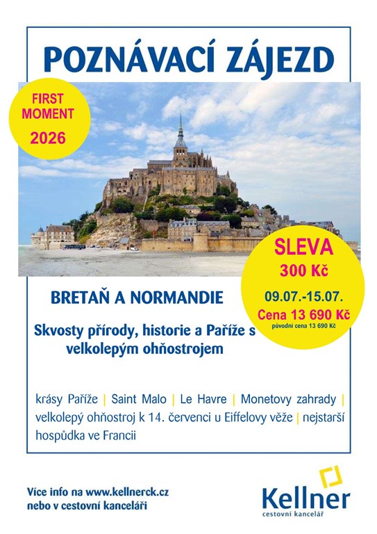 1.  Leták Bretaň a Normandie  2026