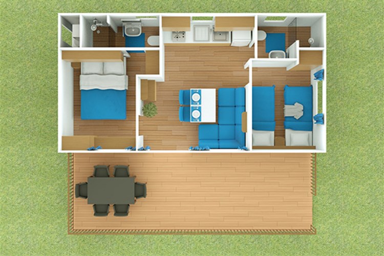 Mobilní domky Brioni