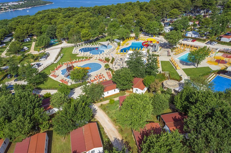 Mobilní domky Valamar camping Lanterna