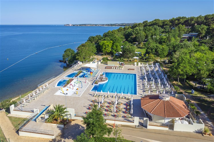 Mobilní domky Valamar camping Lanterna