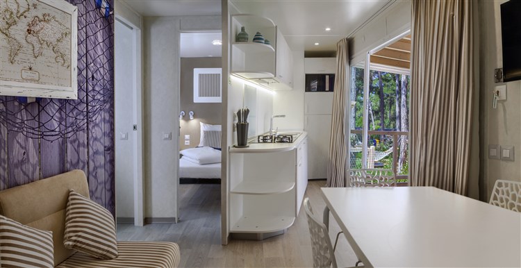 Mobilní domky Valamar camping Lanterna