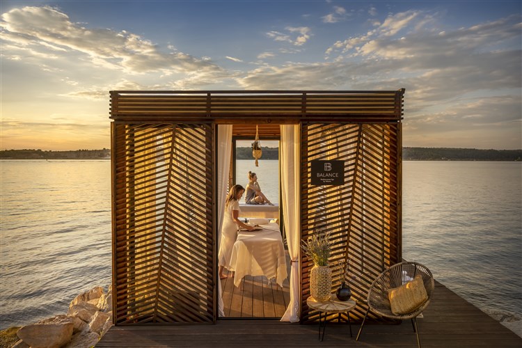 Mobilní domky Valamar camping Lanterna