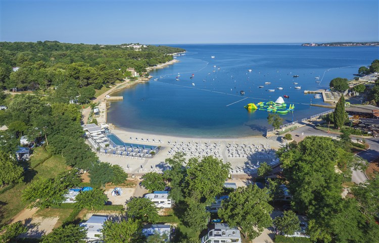 Mobilní domky Valamar camping Lanterna