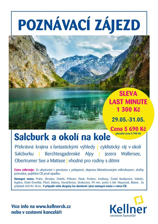 3. Leták Salcburk a okolí na kole 29.05.-31.05.2026
