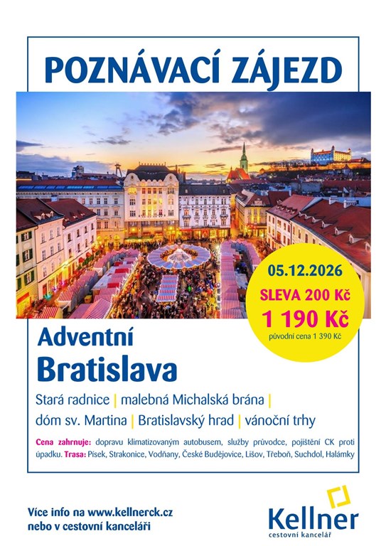 01. Adventní Bratislava 05.12.2026