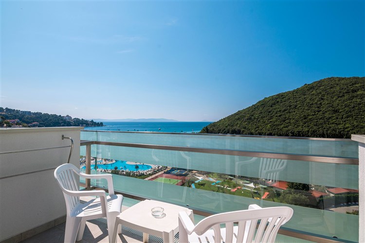 pokoj superior balkon mořská strana | Hotel Hedera