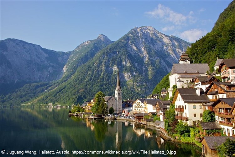 Jezera a města Solné komory