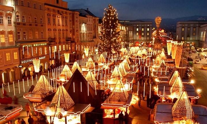 Adventní Rakousko (Linec a Steyr) aneb pro razítko k Ježíškovi