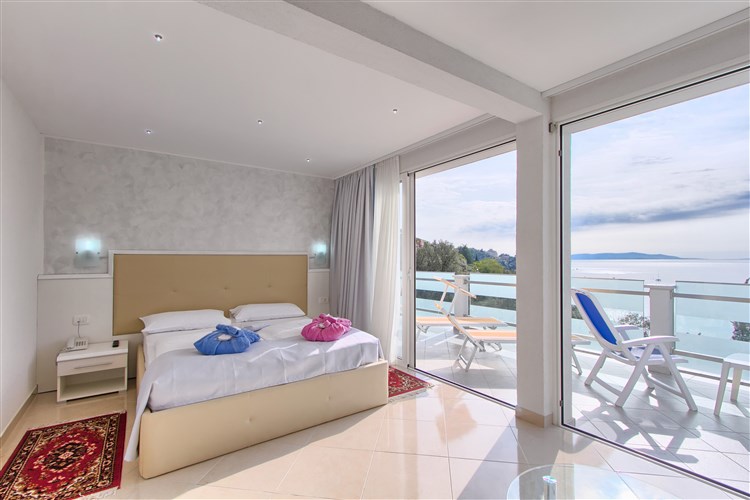 pokoj premium balkon mořská strana | Hotel Mimosa - Lido Palace